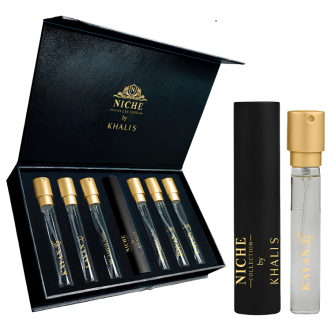 KHALIS Black Niche Discovery, Apa de Parfum, 6 x 10ML