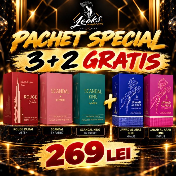3+2 Gratis Rouge